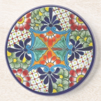 Talavera-Untersetzer Sandstein Untersetzer
