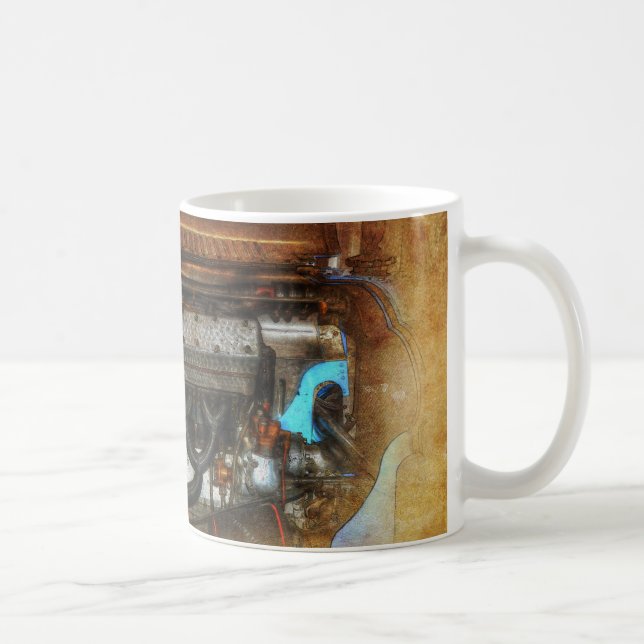 Talbot Grandprix Motor 1926 Kaffeetasse (Rechts)