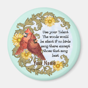 Talent christlicher Kardinal Magnet