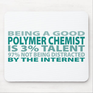 Talent des Polymer-Chemiker-3% Mousepad