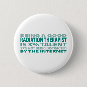 Talent des Strahlungs-Therapeut-3% Button