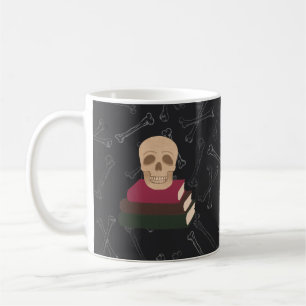 Tales of the Dead Gothic-Totenkopf-Tasse Benutze Kaffeetasse