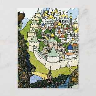 „Tales of the Tsar“ von Ivan Bilibin Postkarte