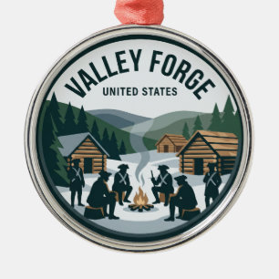 Talforge National Historic Park Pennsylvania Ornament Aus Metall