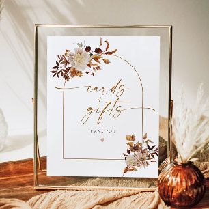 TALIA Bohemisch Terracotta Arch Cards & Geschenke  Poster