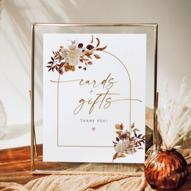 TALIA Bohemisch Terracotta Arch Cards & Geschenke  Poster (Von Creator hochgeladen)