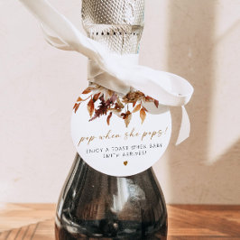 TALIA Bohemisch Terracotta Blumenkohle Pop, wenn s Geschenkanhänger