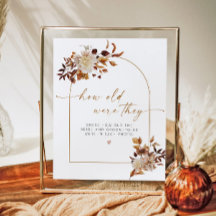 TALIA Boho Fall wie alt waren sie Brautparty