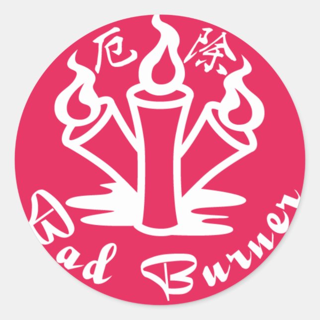 Talisman-Objekt Runder Aufkleber (Vorderseite)