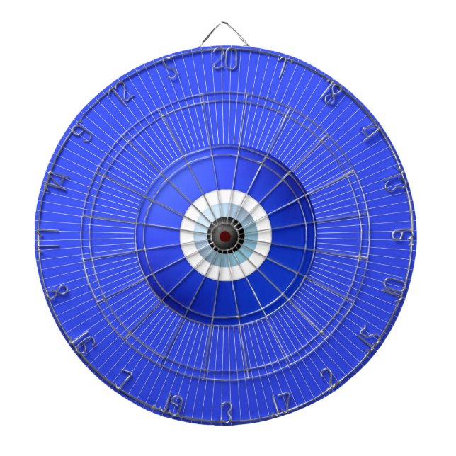 Talisman schützt vor dem bösen Auge Dartscheibe (vorne)