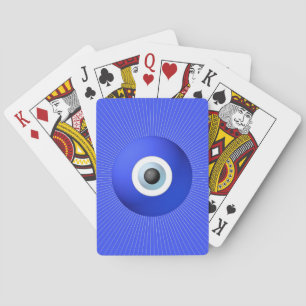 Talisman schützt vor dem bösen Auge Spielkarten