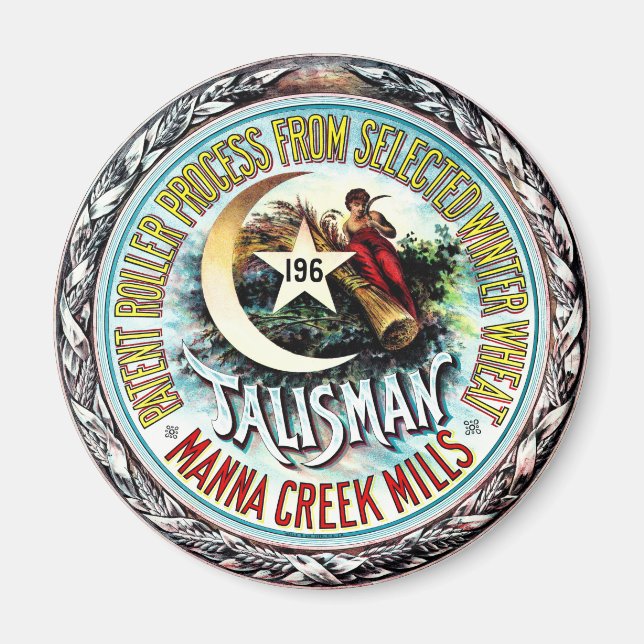 Talisman Winter Wheat Magnet (Vorne)
