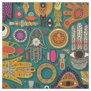 TALISMANS Viridigrün Stoff