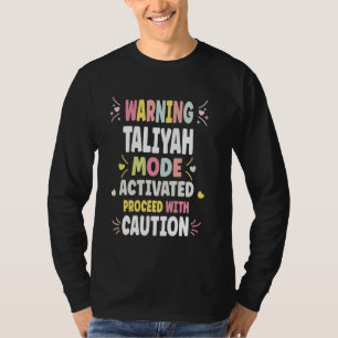 TALIYAH Personalisierte Frauen in individueller TA T-Shirt