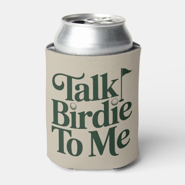 Talk Birdie To Me Golf Funny Girly Golfer Lover Dosenkühler (Kanne Vorderseite)