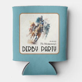 Talk Derby to Me Racehorse Turquoise Dosenkühler