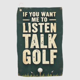 Talk Golf Golf Handtuch
