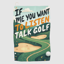 Talk Golf Golfhandtuch