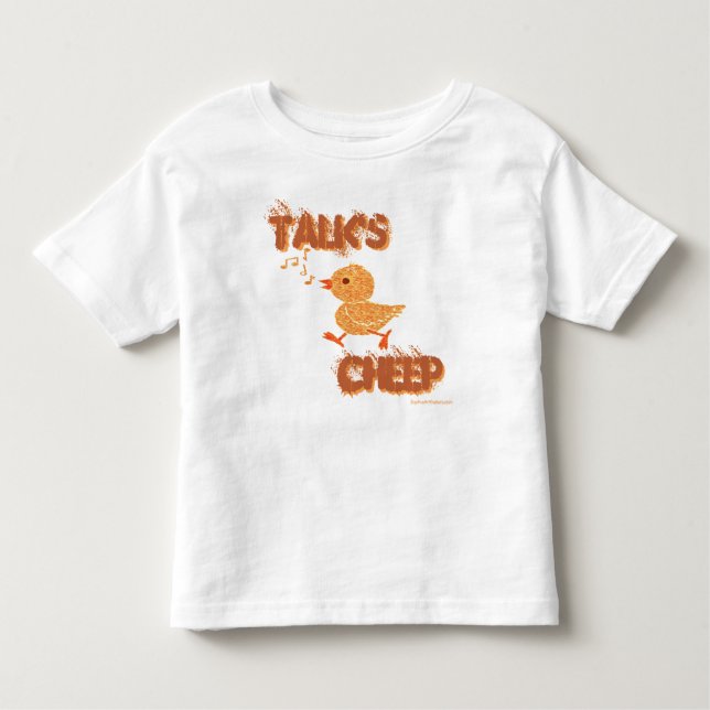 Talk ist billig kleinkind t-shirt (Vorderseite)