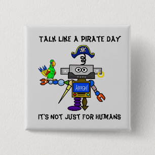 "Talk Like A Pirat Day" Button