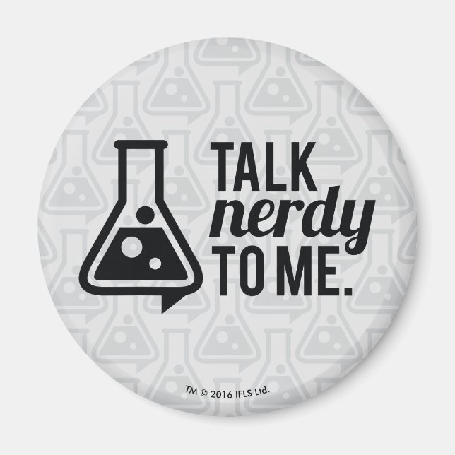 Talk Nerdy Magnet (Vorne)