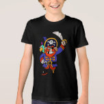 Talk Pirate or Walk The Plank Tri-Blend Shirt<br><div class="desc">* Be ye ready fer 'Talk Like A Pirate" Day, ye Scallywag. * ARRGH! Pirate Day is coming Soon, ye scurvy scoundrels! * Fun illustration of a peg leg pirate on a custom tee shirt, available in several colors, styles and sizes for kids and adult sizes. * The design can...</div>