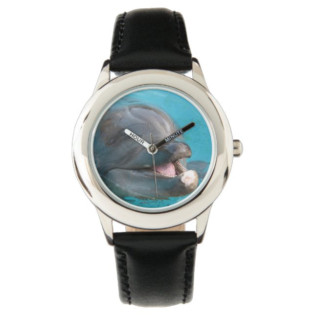 Talkative Dolphin Armbanduhr (Vorderseite)