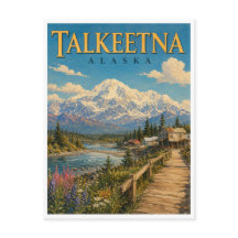 Talkeetna Alaska Denali Blick GeoSaga