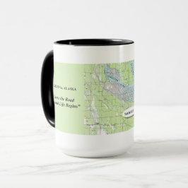 Talkeetna Alaska Ende der Straße Tasse