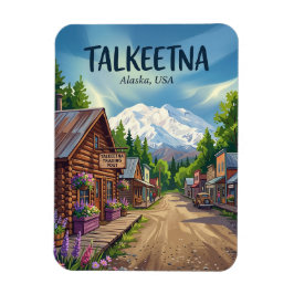 Talkeetna Alaska Magnet