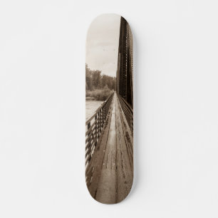 Talkeetna Eisenbahnbrücke Skateboard