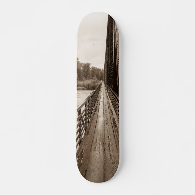 Talkeetna Eisenbahnbrücke Skateboard (Vorne)