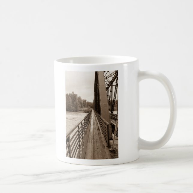 Talkeetna Eisenbahnbrücke Tasse (Rechts)