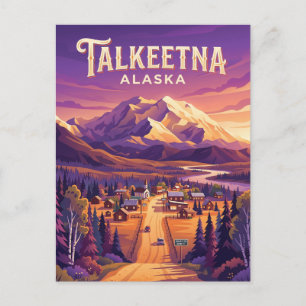 Talkeetna USA Postkarte