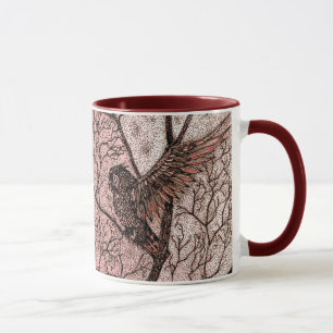 Talkin Abfall-Drache und Eulen-Kaffeetasse Tasse