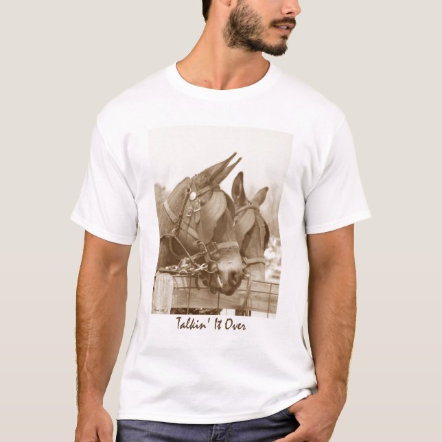 Talkin es vorbei T-Shirt (Vorderseite)