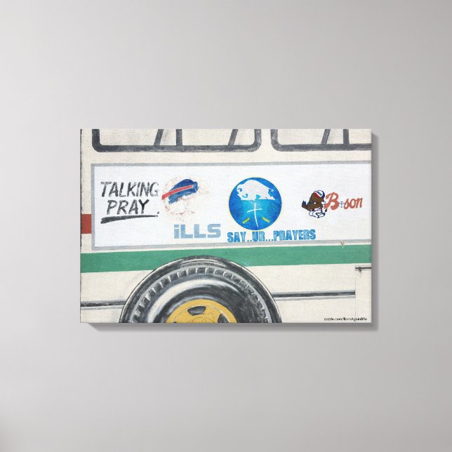 TALKIN PRAY. ILLS, SAY... PRAYERS, BSON LEINWANDDRUCK (Vorderseite)