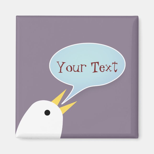 Talking Bird Magnet (Vorne)