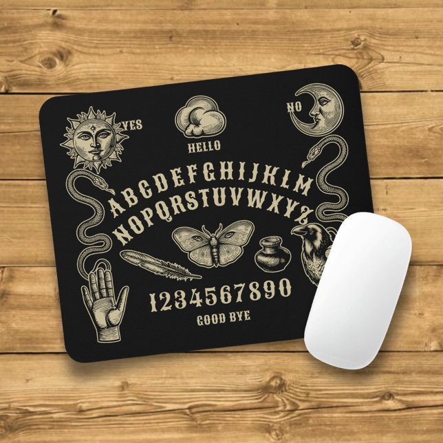 Talking Board Spirit Communication Mousepad (Von Creator hochgeladen)