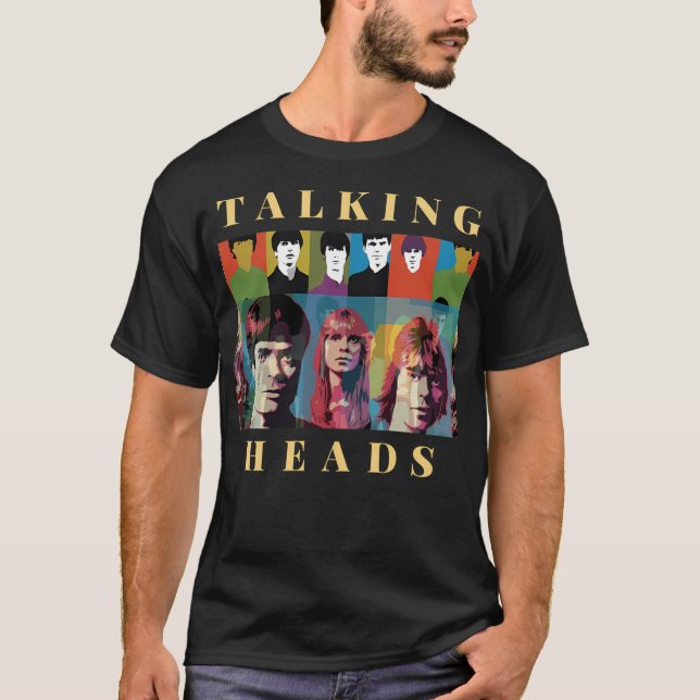 Talking Heads Classic Retro T-Shirt (Vorderseite)