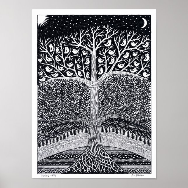 Talking Tree Poster (Vorne)