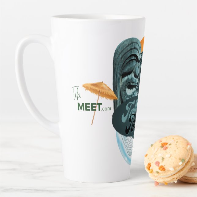 TalkTiki - Große Latte-Tasse Milchtasse (Beispiel)