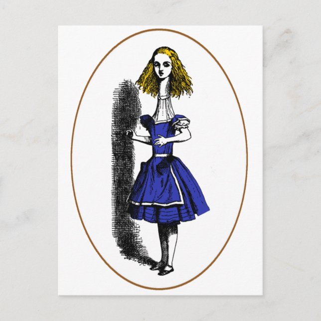 Tall Alice Postkarte (Vorderseite)