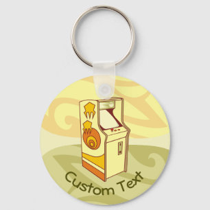 Tall Arcade Game Console Schlüsselanhänger