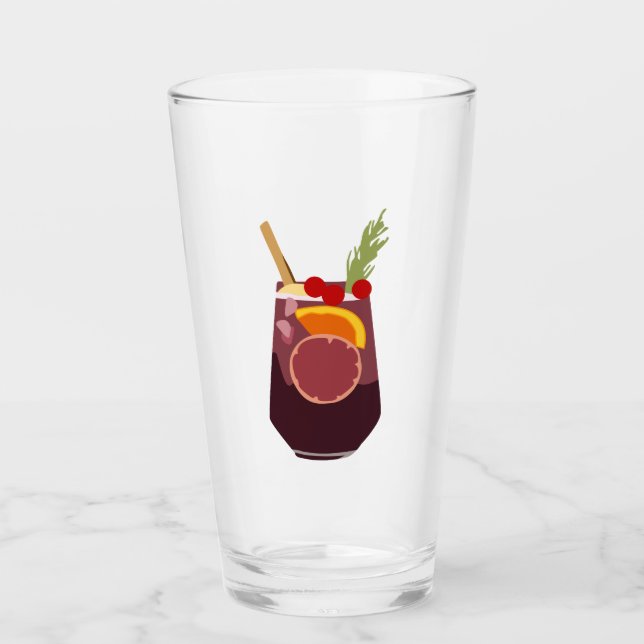 Tall Brevage Glas (Vorderseite)