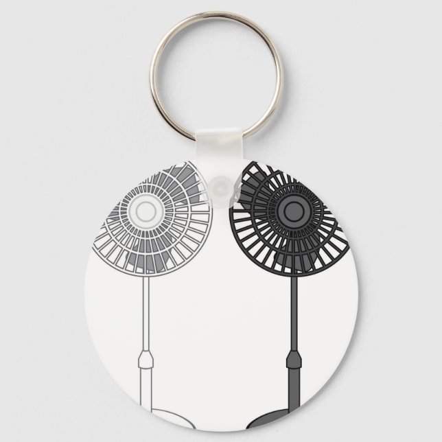 Tall Fan Schlüsselanhänger (Vorderseite)