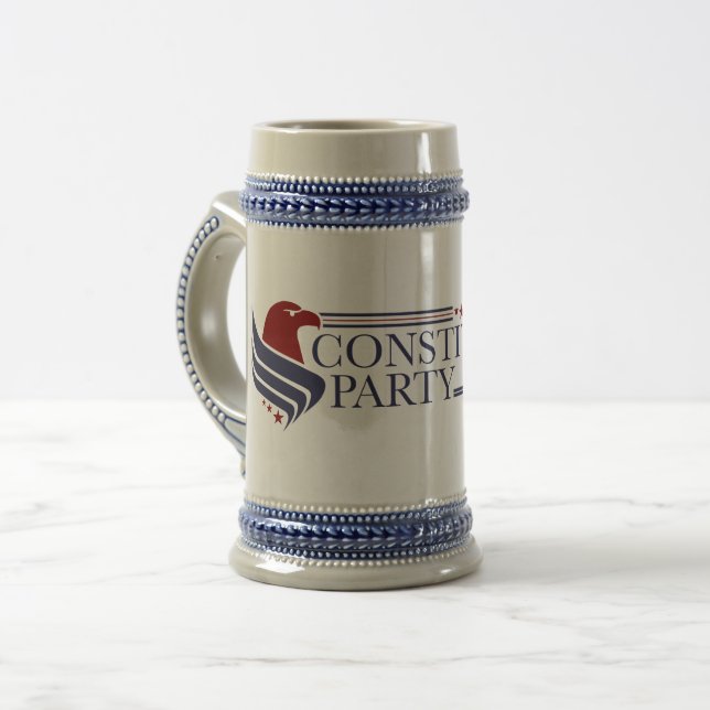 Tall mug, colonial - style, Constitution Party Bierglas (Vorderseite Links)