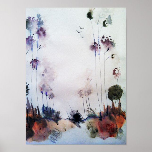 Tall of Grace Art Print Poster (Vorne)