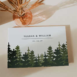 Tall Pines Wedding Gästebuch
