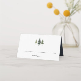 Tall Pines Wedding Platzkarte